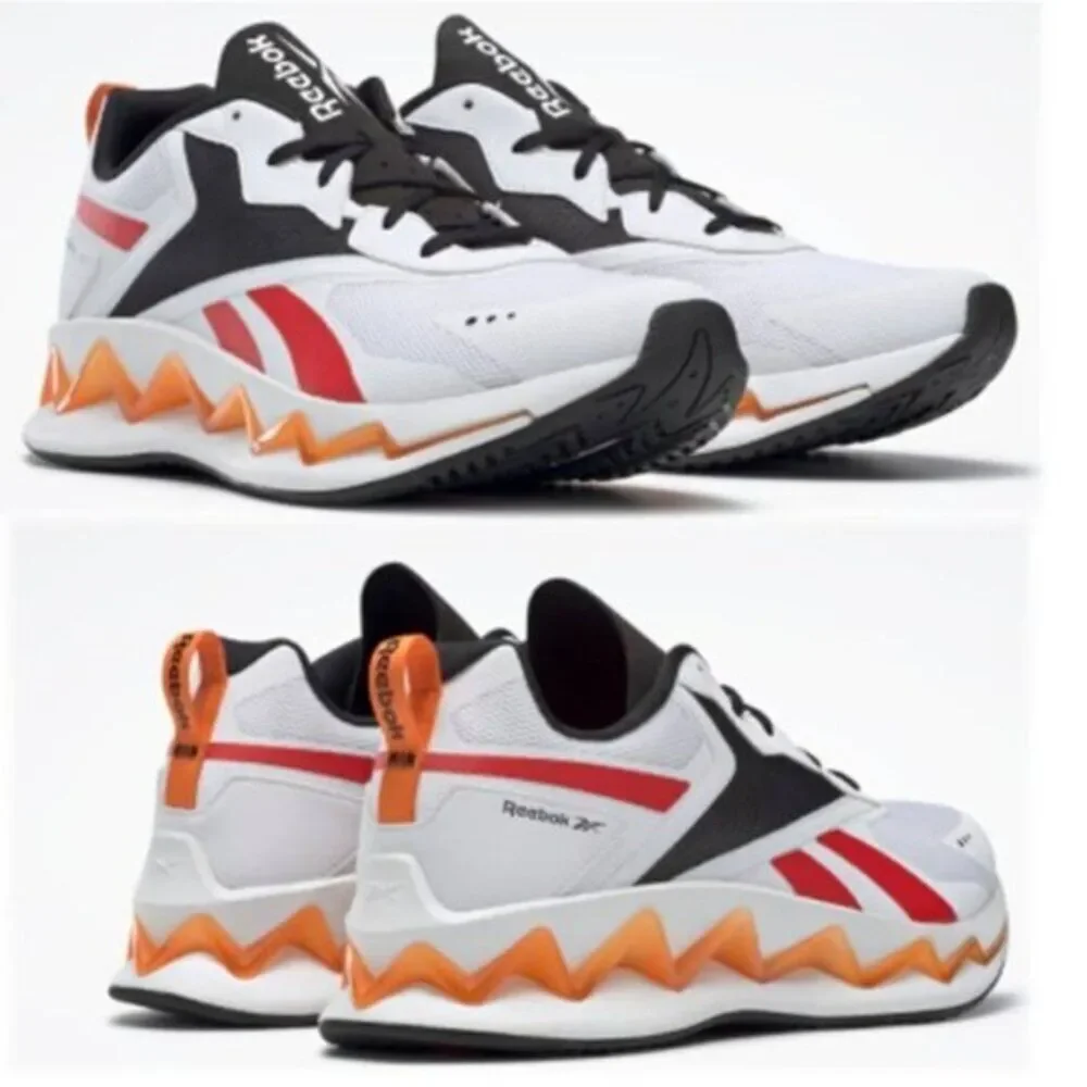 Reebok Men Zig Elusion Shoes EnergyCross Trainer ‎ Sneaker White Multi
